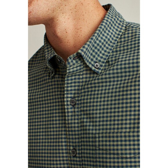 Bonobos Stretch Gingham Long Sleeve Men's Shirt Buttondown Slim Fit XL 269049 - Picture 3 of 11